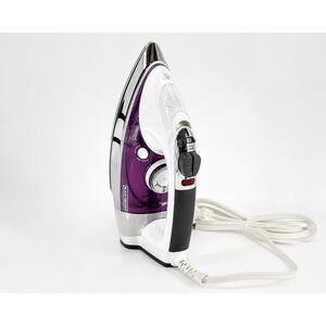 Black+Decker IR1350S Steam Iron Stainless Auto Clean EUC Working